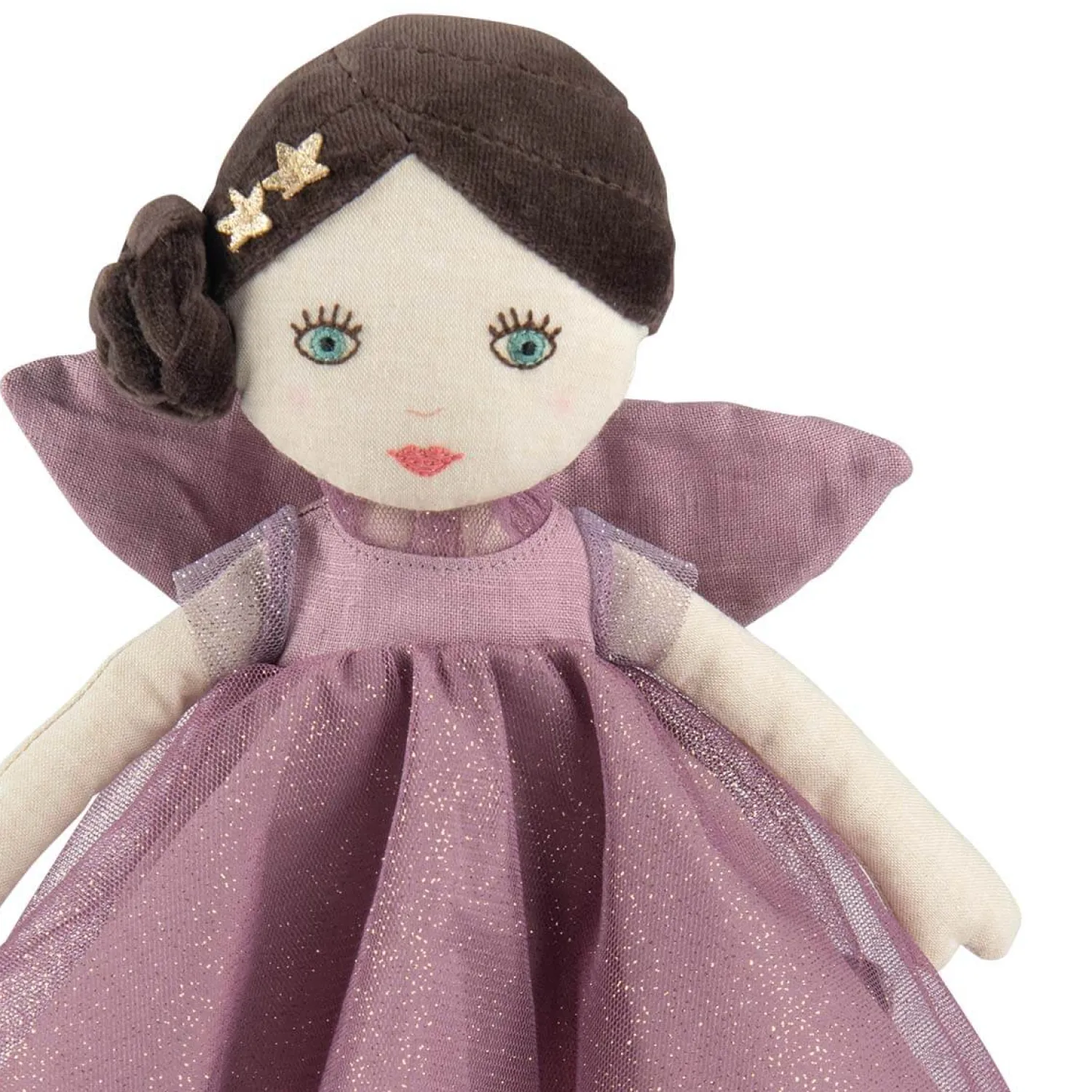 12M+|3 Lata + | Moulin Roty Lalka Wróżka ISALINE fioletowa