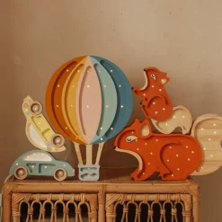 Lampa Little Lights Balon Latający - Retro Rainbow