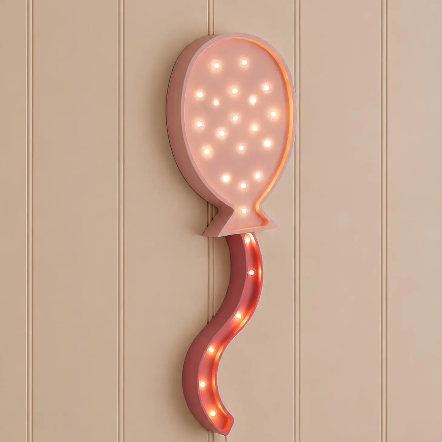 Lampa Little Lights Balon - Pink