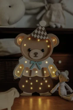 Lampa Little Lights Miś Theodor - Chocolate Brown