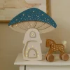 Lampa Little Lights Mushroom House - Starry Night Blue