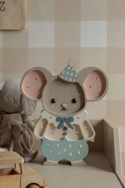 Lampa Little Lights Myszka Felix - Cloudy Blue