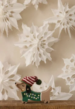Dekoracje Dziecięce|Lampki Nocne | Little Lights Lampa Piesek Mini CHRISTMAS SNOWFLAKE