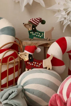 Dekoracje Dziecięce|Lampki Nocne | Little Lights Lampa Piesek Mini CHRISTMAS SNOWFLAKE