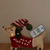 Lampa Little Lights Piesek Mini SANTA HELPER