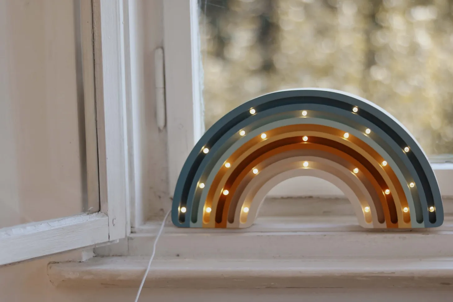 Lampa Little Lights Tęcza - Denim Blue