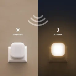 Lampka do kontaktu z czujnikiem zmierzchu Różowa
