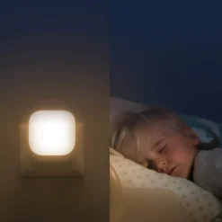 Lampka do kontaktu z czujnikiem zmierzchu Różowa