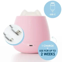 Lampki Nocne|Lampki Nocne | Nosiboo Lampka nocna Zigg - pink