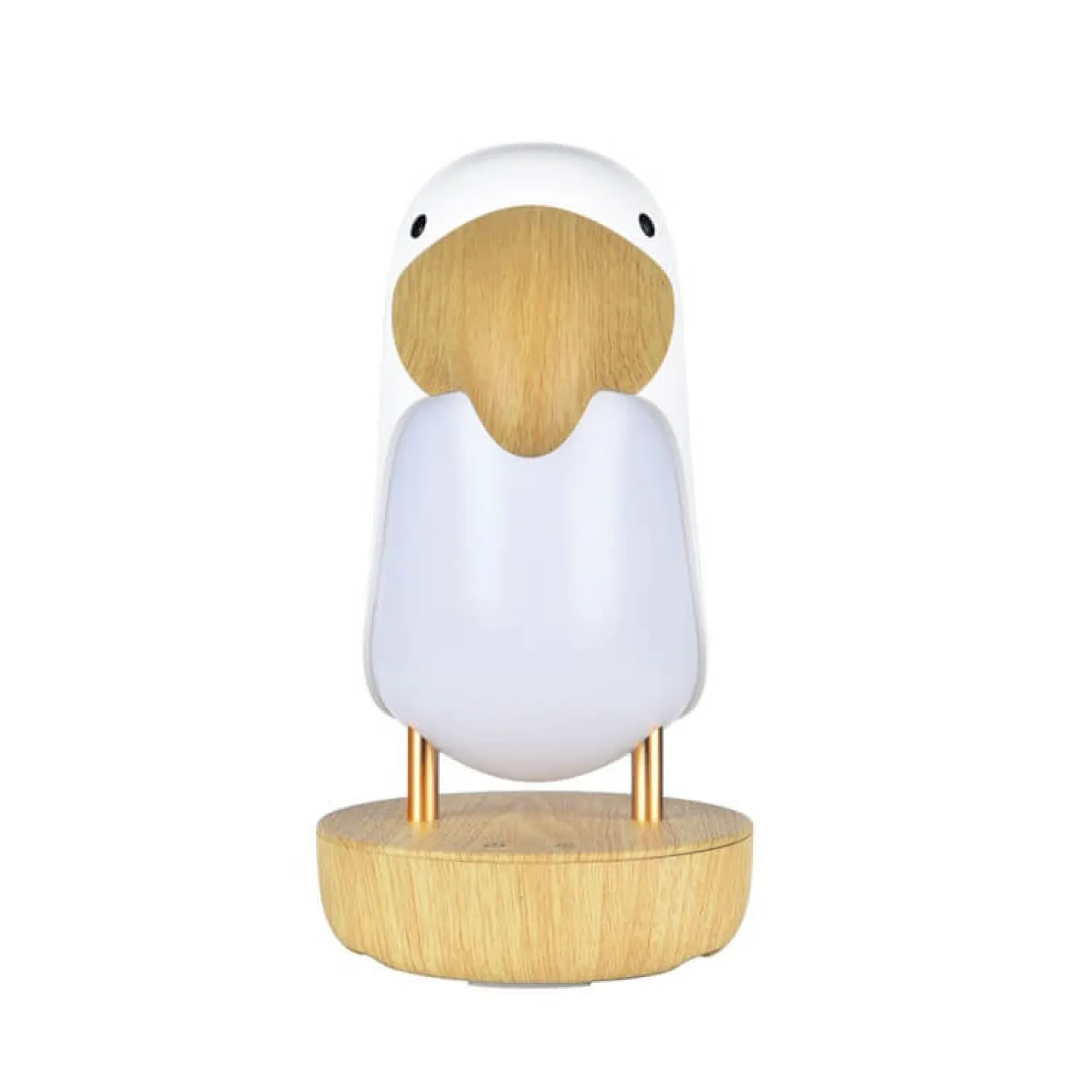 Lampki Nocne|Lampki Nocne | Rabbit&Friends Lampka z głośnikiem- Maskonur biały