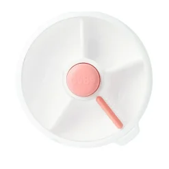 Lunchboxy|Przechowywanie Jedzenia | GOBE LARGE SNACK SPINNER duży pojemnik na przekąski, Coral Pink