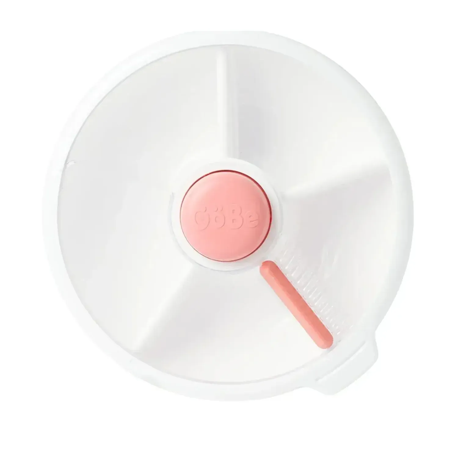 Lunchboxy|Przechowywanie Jedzenia | GOBE LARGE SNACK SPINNER duży pojemnik na przekąski, Coral Pink