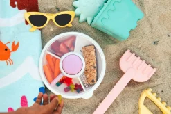 Lunchboxy|Przechowywanie Jedzenia | GOBE LARGE SNACK SPINNER duży pojemnik na przekąski, Taro Purple