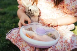 Lunchboxy|Przechowywanie Jedzenia | GOBE LARGE SNACK SPINNER duży pojemnik na przekąski, Taro Purple