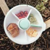 LARGE SNACK SPINNER duży pojemnik na przekąski, Mint Green