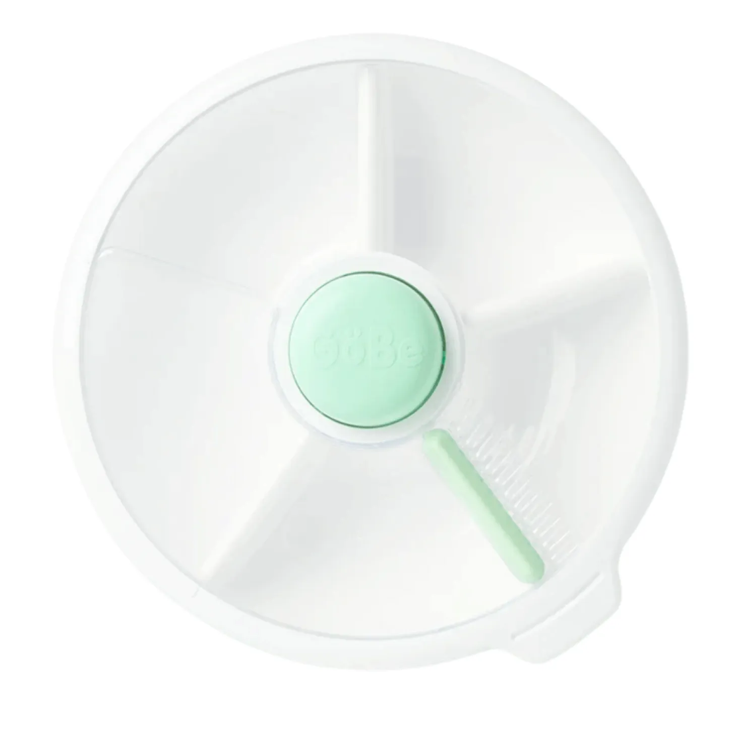 LARGE SNACK SPINNER duży pojemnik na przekąski, Mint Green