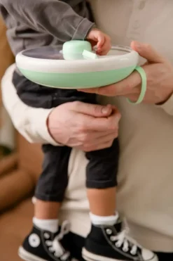 LARGE SNACK SPINNER duży pojemnik na przekąski, Mint Green