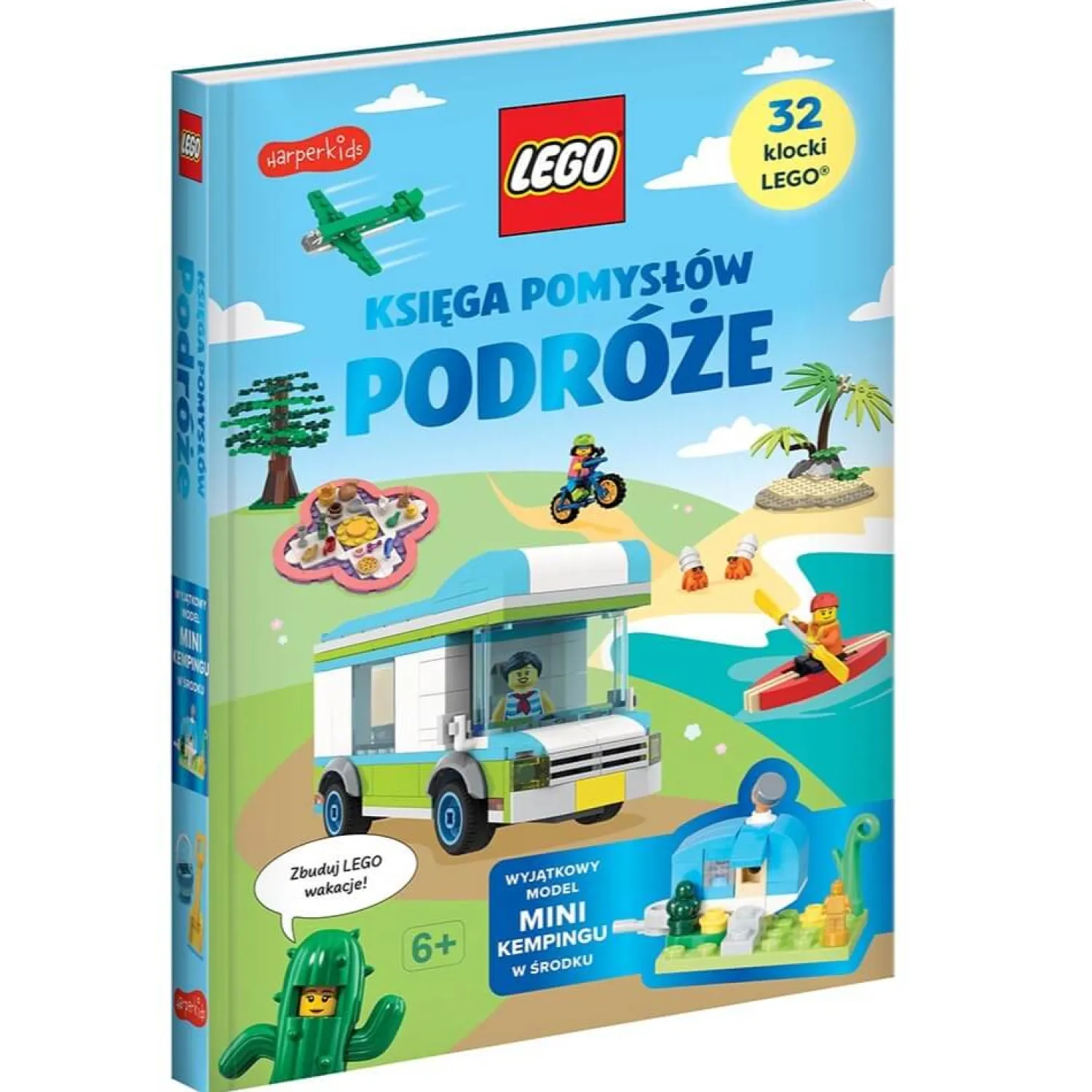 7 Lat+|8 Lat+ | LEGO® . Księga pomysłów. Podróże