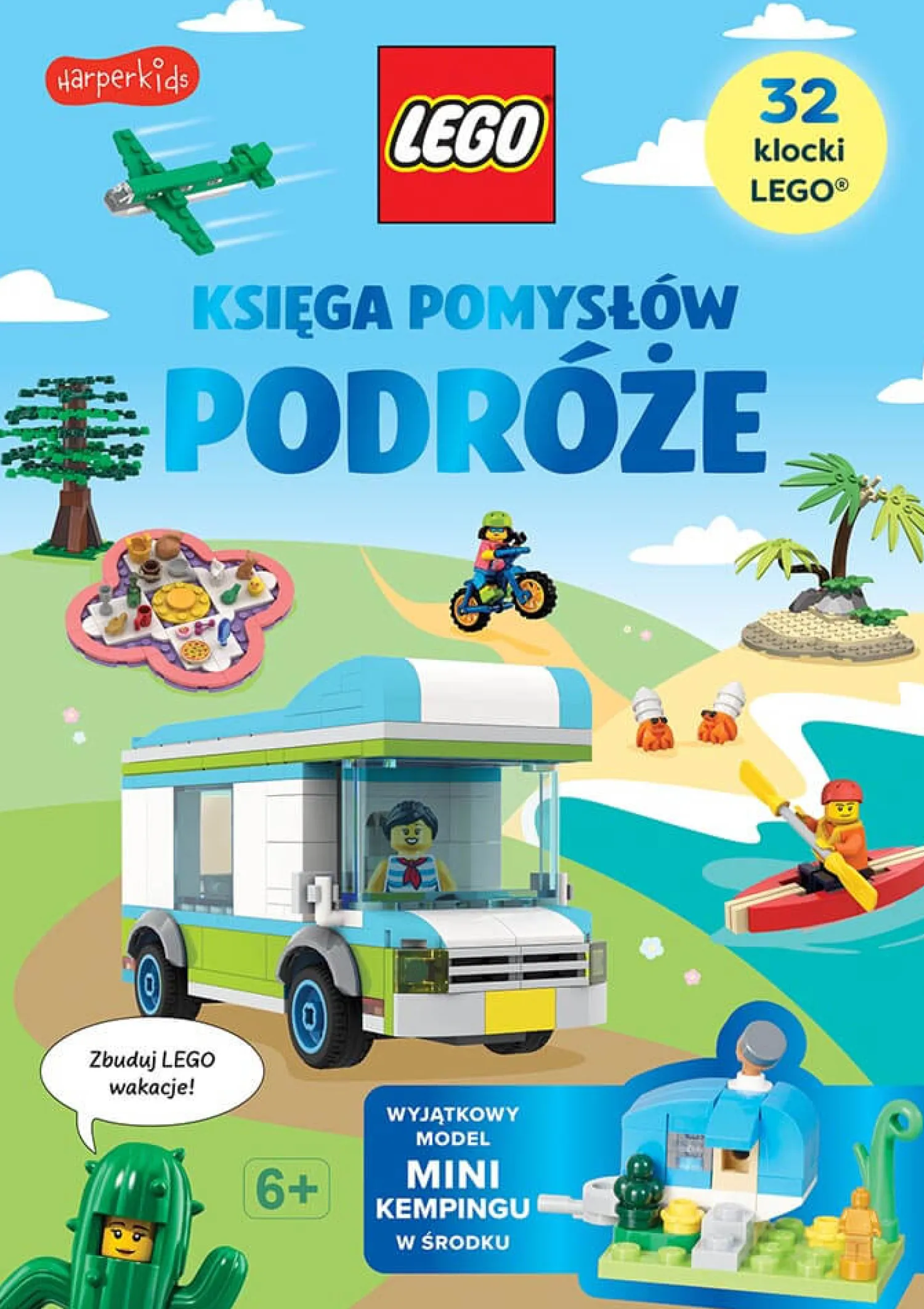 7 Lat+|8 Lat+ | LEGO® . Księga pomysłów. Podróże