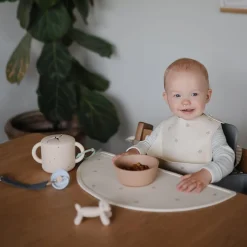 Śliniaki | Mushie Śliniak silikonowy Pretzel
