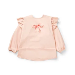 Śliniak z długim rękawem - rosy bow