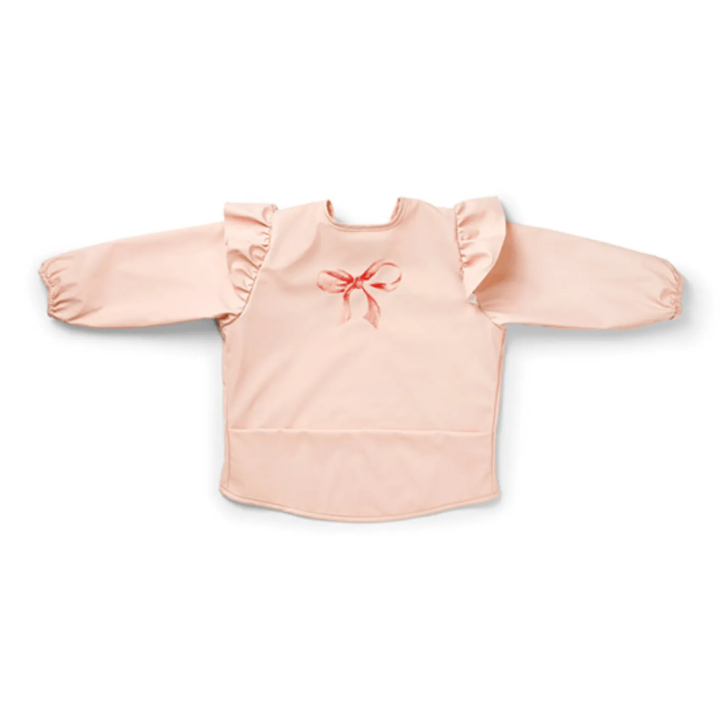 Śliniak z długim rękawem - rosy bow