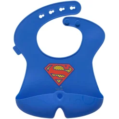 Śliniak z otwartą kieszonką Superman
