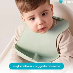 Śliniaki | b.box Śliniak z otwartą kieszonką szałwia