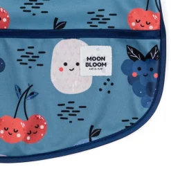 Metoda Blw|Śliniaki | Moon Bloom Śliniak z rękawami Frutti