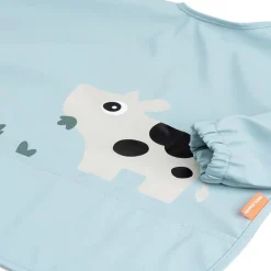 Śliniak z rękawami 6-18m Tiny Farm Blue