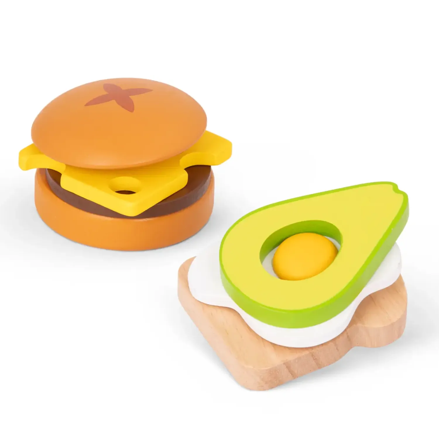 3 Lata +|2 Lata + | B.Toys Little Foodie Groups – drewniane skrzyneczki z produktami spożywczymi