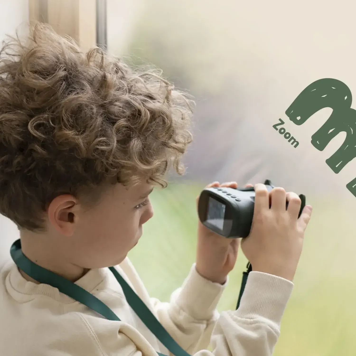 6 Lat+|3 Lata + | KidLupe Lornetka i mikroskop - zielony