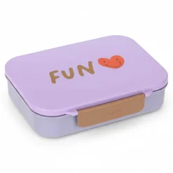 Lunchboxy|Przechowywanie Jedzenia | Lassig Lunchbox Bento z przegródkami Little Gang - Heart lilac
