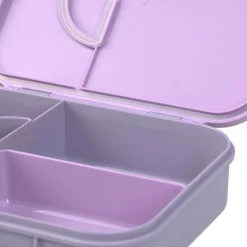 Lunchboxy|Przechowywanie Jedzenia | Lassig Lunchbox Bento z przegródkami Little Gang - Heart lilac