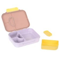 Lunchboxy|Przechowywanie Jedzenia | Lassig Lunchbox Bento z przegródkami Pattern Party rose & lilac