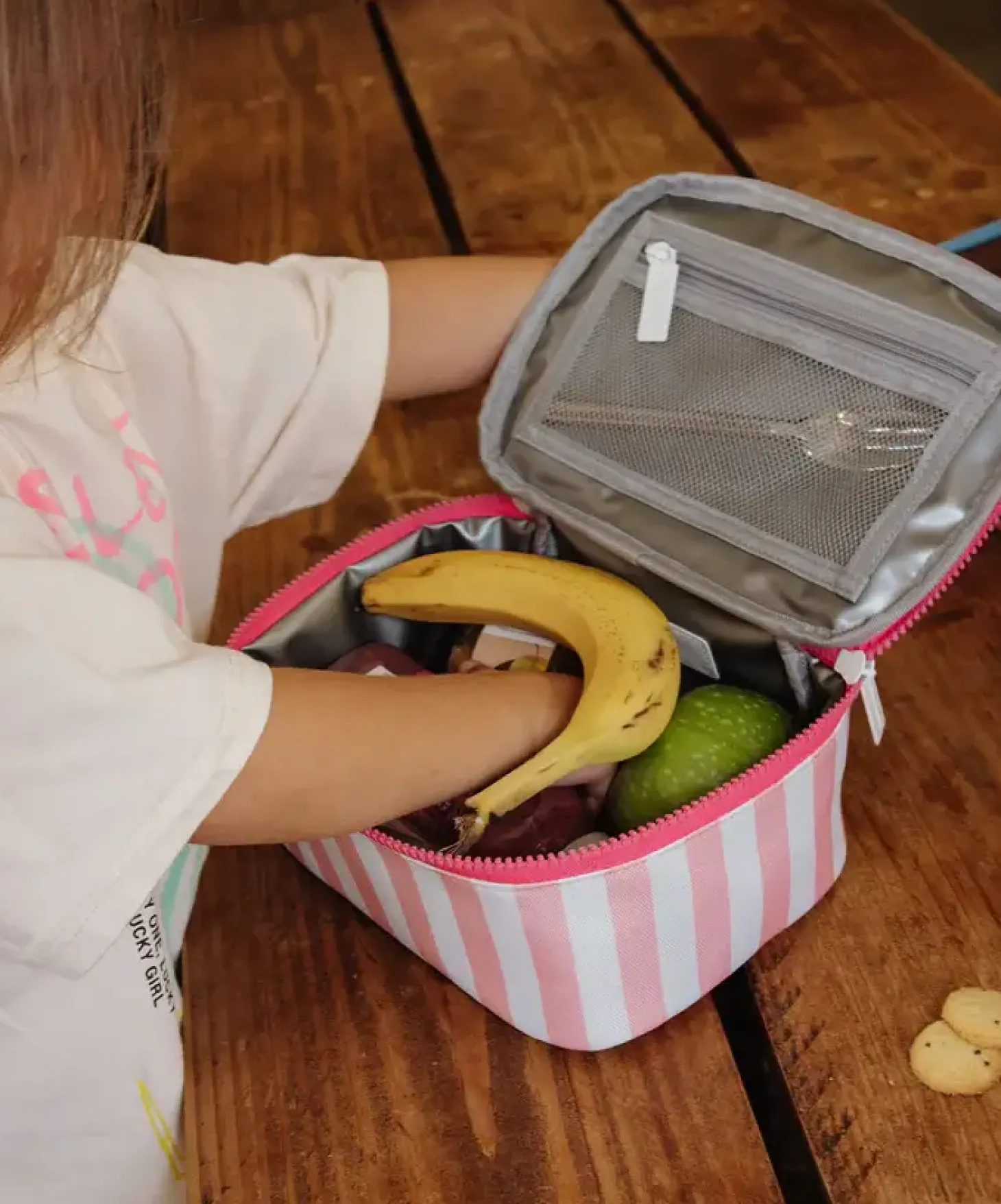 Lunchbox Maxi Pink Stripes