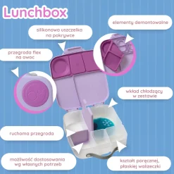 Lunchboxy|Przechowywanie Jedzenia | b.box Lunchbox - Sugar Plum