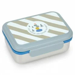 Lunchbox ze stali nierdzewnej Sunny Explorer green & blue