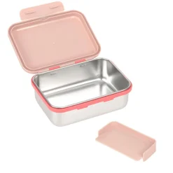 Lunchboxy|Przechowywanie Jedzenia | Lassig Lunchbox ze stali nierdzewnej Sunny Explorer rose & pink