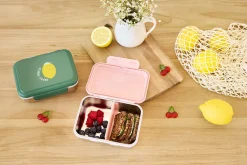 Lunchbox ze stali nierdzewnej Happy Fruits Lemon