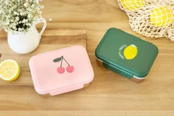 Lunchbox ze stali nierdzewnej Happy Fruits Lemon
