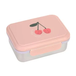 Lunchbox ze stali nierdzewnej Happy Fruits Cherry