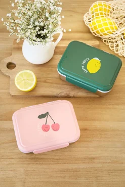 Lunchbox ze stali nierdzewnej Happy Fruits Cherry