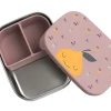 Lunchbox ze stali nierdzewnej z wyjmowanymi przegródkami - Fruity