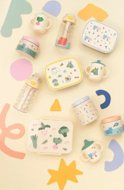 Lunchboxy|Przechowywanie Jedzenia | The cotton cloud Lunchbox ze stali nierdzewnej z wyjmowanymi przegródkami - Dancing Hearts