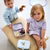Lunchboxy|Przechowywanie Jedzenia | Lassig Lunchbox z wkładką Tiny Team - Cat