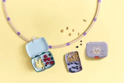 Lunchboxy|Przechowywanie Jedzenia | Lassig Lunchbox z wkładką Tiny Team - Cat