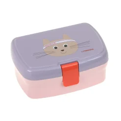 Lunchboxy|Przechowywanie Jedzenia | Lassig Lunchbox z wkładką Tiny Team - Cat