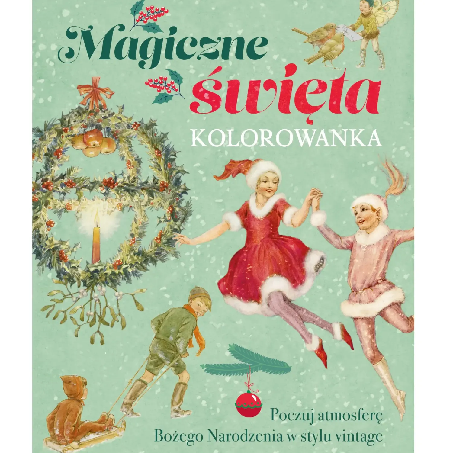 Świąteczne|5-8 Lat | Wydawnictwo Buchmann Magiczne święta. Kolorowanka
