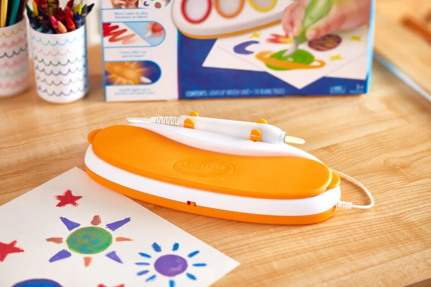 Magiczny pędzelek do malowania światłem Color Wonder Mess Free 3+